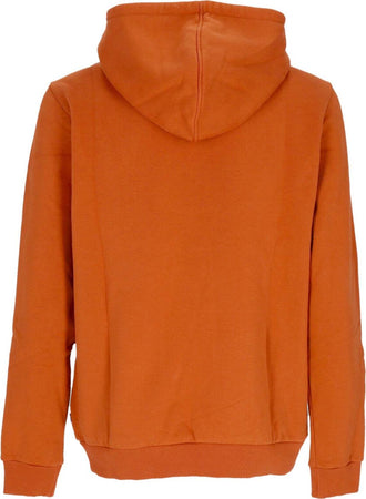 FJALLRAVEN-Felpa-Cappuccio-Uomo-Logo-Hoodie-Terracotta-Brown-da-uomo