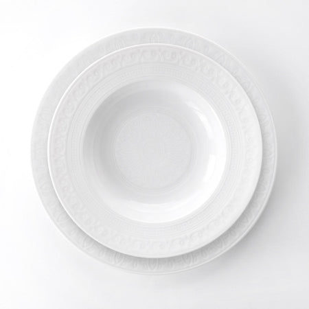 Servizio tavola 18pz ATOS WEISS in porcellana By Weissestal