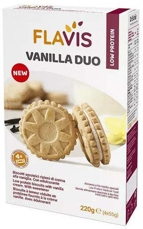 Flavis vanilla duo 220g