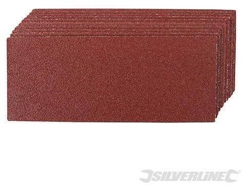 Fogli abrasivi in ossido di alluminio ideali per levigatrici 1/3 offerta silverline