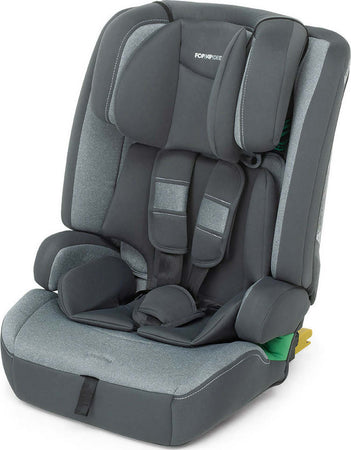 Foppapedretti-Seggiolino-Auto-Street-I-Size-Seggiolino-Auto-Per-Bambini-da-76-a-150cm,-Da-15-Mesi-A-12-Anni-Circa,-colore-Carbon,-Silver