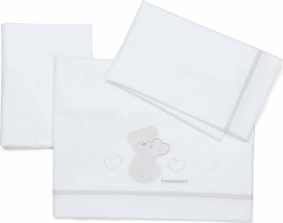 Foppapedretti Set Lenzuola per Lettino 3 Pezzi Sopra-Sotto-Federa Set Lenzuola Con Disegni Fantasia Casa e cucina/Tessili per la casa/Biancheria per la cameretta/Lenzuola e federe/Set di lenzuola e federe Sanitaria Gioia del Bimbo - Villa San Giovanni, Commerciovirtuoso.it