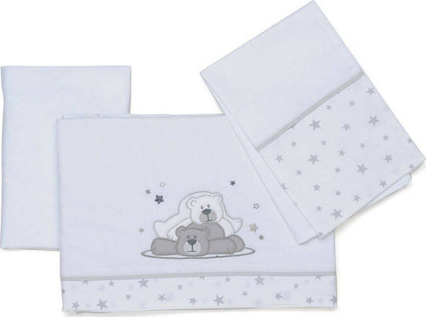 Foppapedretti Set Lenzuola per Lettino 3 Pezzi Sopra-Sotto-Federa Set Lenzuola Con Disegni Fantasia Casa e cucina/Tessili per la casa/Biancheria per la cameretta/Lenzuola e federe/Set di lenzuola e federe Sanitaria Gioia del Bimbo - Villa San Giovanni, Commerciovirtuoso.it