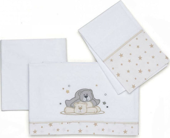 Foppapedretti Set Lenzuola per Lettino 3 Pezzi Sopra-Sotto-Federa Set Lenzuola Con Disegni Fantasia Casa e cucina/Tessili per la casa/Biancheria per la cameretta/Lenzuola e federe/Set di lenzuola e federe Sanitaria Gioia del Bimbo - Villa San Giovanni, Commerciovirtuoso.it