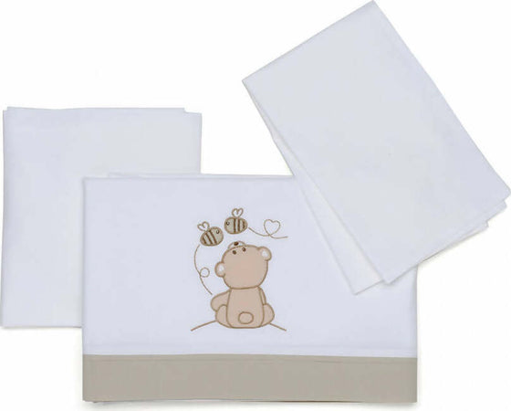 Foppapedretti Set Lenzuola per Lettino 3 Pezzi Sopra-Sotto-Federa Set Lenzuola Con Disegni Fantasia Casa e cucina/Tessili per la casa/Biancheria per la cameretta/Lenzuola e federe/Set di lenzuola e federe Sanitaria Gioia del Bimbo - Villa San Giovanni, Commerciovirtuoso.it