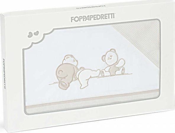 Foppapedretti Set Lenzuola per Lettino 3 Pezzi Sopra-Sotto-Federa Set Lenzuola Con Disegni Fantasia Casa e cucina/Tessili per la casa/Biancheria per la cameretta/Lenzuola e federe/Set di lenzuola e federe Sanitaria Gioia del Bimbo - Villa San Giovanni, Commerciovirtuoso.it