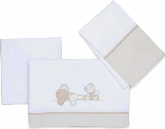 Foppapedretti Set Lenzuola per Lettino 3 Pezzi Sopra-Sotto-Federa Set Lenzuola Con Disegni Fantasia Casa e cucina/Tessili per la casa/Biancheria per la cameretta/Lenzuola e federe/Set di lenzuola e federe Sanitaria Gioia del Bimbo - Villa San Giovanni, Commerciovirtuoso.it