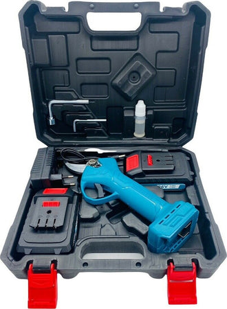 Forbice Da Potatura A Batteria Cesoia Tronca Rami 26v Cordless 2 Batterie 3.0ah Articoli da Giardino > Attrezzi da giardino > Utensili da giardino Trade Shop italia - Napoli, Commerciovirtuoso.it