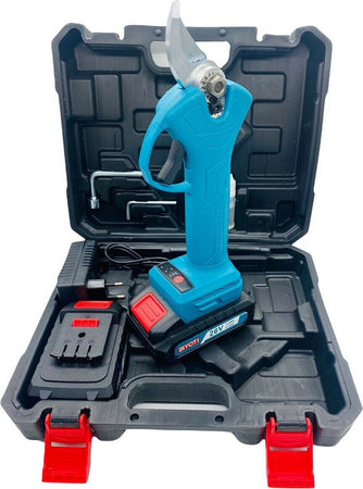 Forbice Da Potatura A Batteria Cesoia Tronca Rami 26v Cordless 2 Batterie 3.0ah Articoli da Giardino > Attrezzi da giardino > Utensili da giardino Trade Shop italia - Napoli, Commerciovirtuoso.it