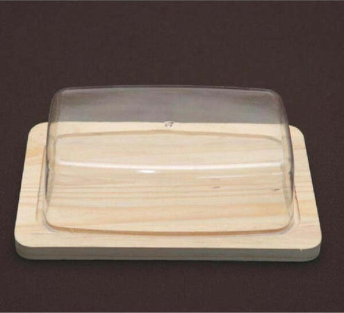 Formaggiera-Porta-Formaggio-Rettangolare-Base-In-Legno-E-Cupola-Copertura