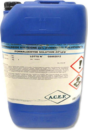 Formalina liquida 24 % soluzione antisettica e disinfettante per zoccoli animali Kg 25 Prodotti per animali domestici/Cani/Antiparassitari/Pipette antiparassitarie La Zappa - Altamura, Commerciovirtuoso.it