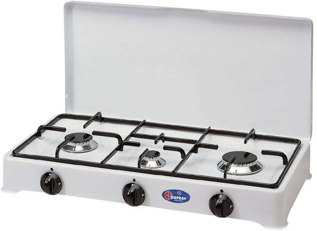 Fornello a Gas 3 Fuochi Gpl / Metano cfparker mod.5328CBGP