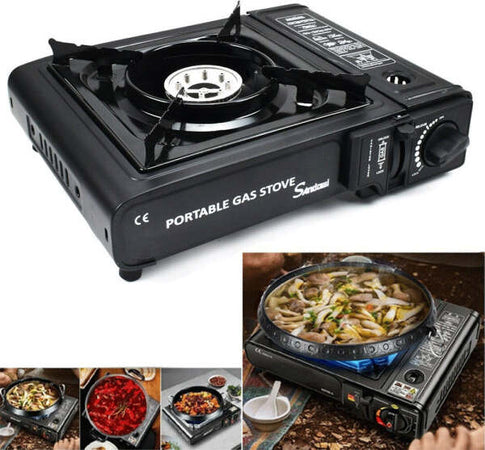 Fornello-Acciaio-A-Gas-Q-ws155-Campeggio-Casa-Portatile-2900w-Piano-Cottura-Cucina