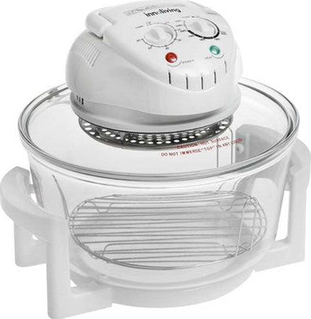 Forno Alogeno A Convezione Inn-710 Innoliving, In Vetro, Con Sistema Autopulente Casa e cucina/Elettrodomestici per la cucina/Elettrodomestici speciali/Fornetti elettrici Innoliving - Ancona, Commerciovirtuoso.it