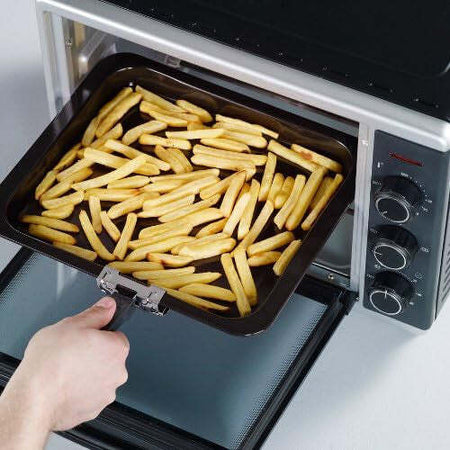 Forno Elettrico 30L girarrosto pizza 230 gradi Fornetto SEVERIN TO 2056 - Nero