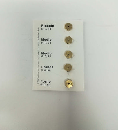 FOSTER UGELLI INIETTORI CUCINA PIANO COTTURA 4 FUOCHI+FORNO GPL BOMBOLA 6 MB Casa e cucina/Utensili da cucina/Bruciatori da cucina Rossi Ricambi - Venetico Marina, Commerciovirtuoso.it