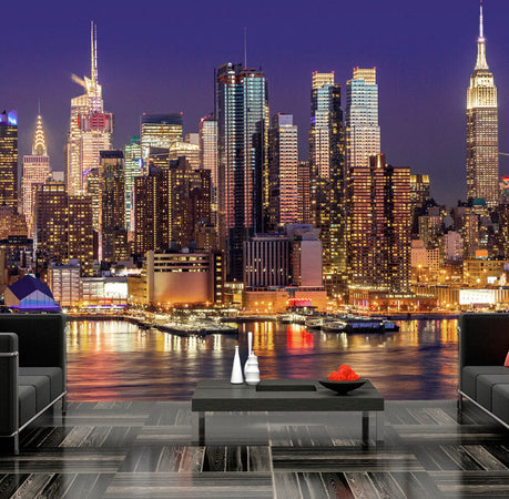 Fotomurale-NYC:-Night-City
