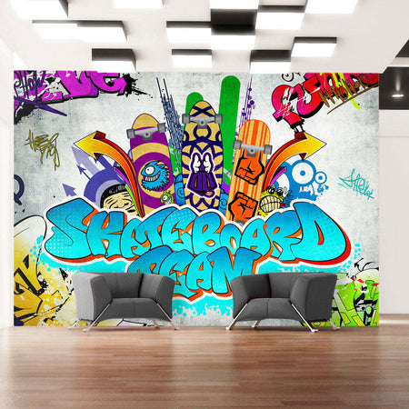 Fotomurale-Skateboard-team