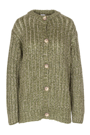 LA FEMME BLANCHE La Femme Blanche - Cardigan - 441809 - Verde da donna