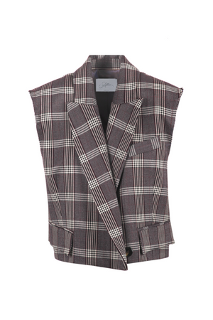 SO ALLURE So Allure - Gilet - 441067 - Fantasia Bordeaux da donna