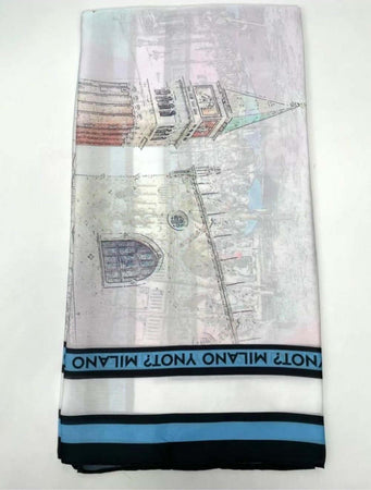 Foular Donna Ynot? fou001s3-venice Venice Moda/Donna/Accessori/Sciarpe e stole/Fazzoletti da collo Époque - Manfredonia, Commerciovirtuoso.it