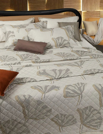 Trapuntino matrimoniale Borbonese Deco' Matrimoniale Raso di Cotone