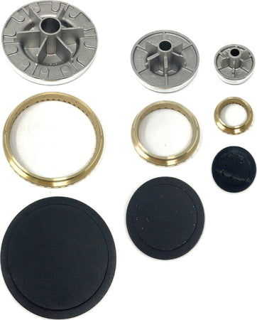 FRANKE SERIE 3 BRUCIATORI E SPARTIFIAMMA PER PIANO COTTURA CUCINA A GAS 3 FUOCHI Casa e cucina/Utensili da cucina/Bruciatori da cucina Rossi Ricambi - Venetico Marina, Commerciovirtuoso.it