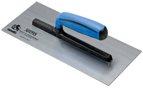 Frattazzo Frattone Professionale Made In Italy Per Stucco Con Lama In Acciaio Inox 28X12 Cm Ausonia - 42661