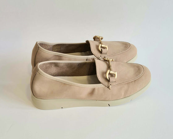 Frau donna mocassino comfort in nabuk