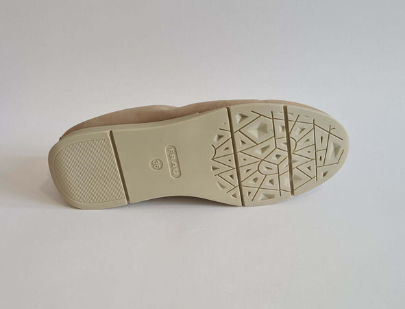 Frau donna mocassino comfort in nabuk