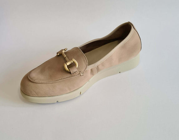 Frau donna mocassino comfort in nabuk