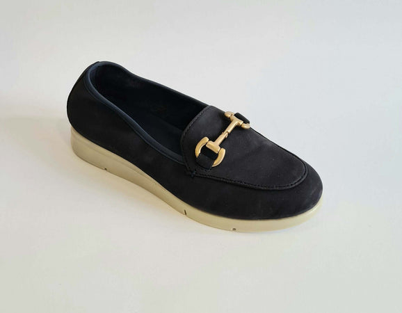 Frau donna mocassino comfort in nabuk