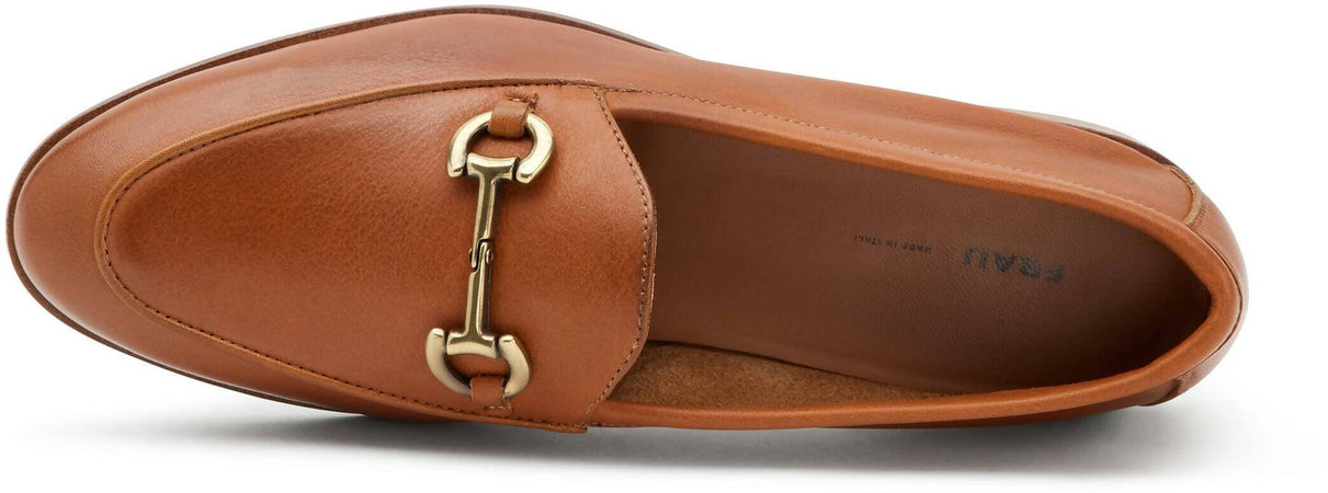 Frau Donna Mocassino In Pelle Con Morsetto Nuova Collezione