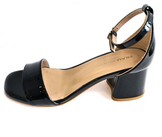 Frau Donna Sandalo Con Tacco 5 Cm in Pelle Nuova Collezione