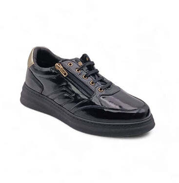 Frau donna sneakers in pelle liucida
