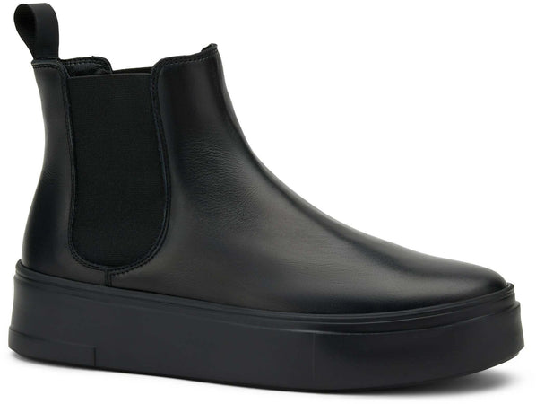 Frau Donna Stivaletti Beatles In Pelle / Camoscio Stivaletto Nuova Collezione Suola Platform 4.5cm Made In Italy.