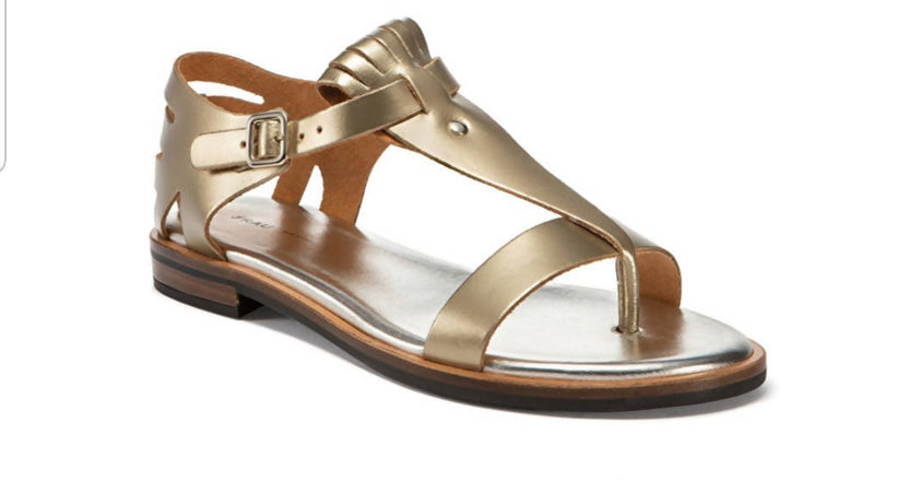 Frau Sandali Infradito Donna Platino Made in Italy Pelle Sandalo Estivo