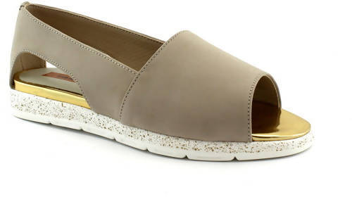 Frau Sandalo Donna FX Sandali Ultra Leggeri Camoscio Comodi Tacco 3.5cm Open Toe Made in Italy