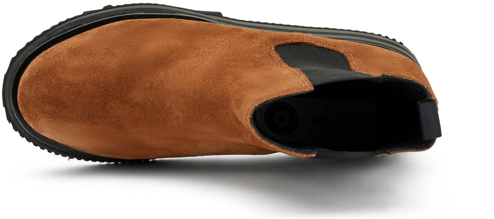 Frau Stivaletti Beatles Donna In Pelle / Camoscio Stivaletto Basso Suola Platform 5.5cm Nuova Collezione