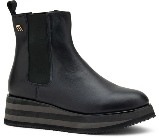 Frau Stivaletti Beatles Donna In Pelle / Camoscio Stivaletto Basso Suola Platform 5.5cm Nuova Collezione