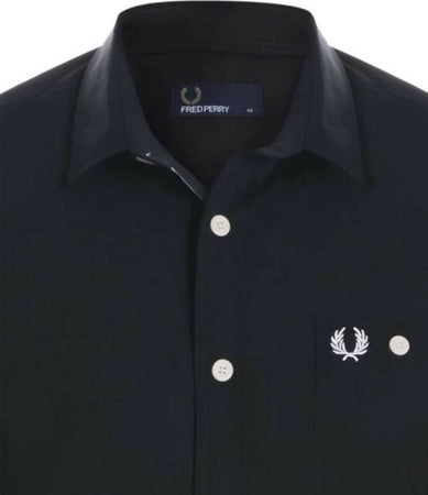 Fred Perry Camicia Uomo 100% Cotone Slim Fit Logo Ricamato Camicia Con Tasca Laterale Moda/Uomo/Abbigliamento/T-shirt polo e camicie/Camicie casual Euforia - Bronte, Commerciovirtuoso.it