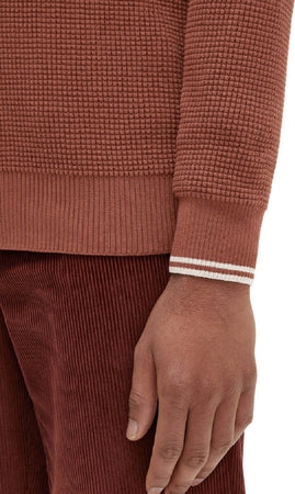 Fred-Perry-Maglie-Marrone-da-uomo