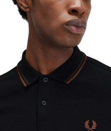 Fred-Perry-T-shirt-e-Polo-Nero-da-uomo