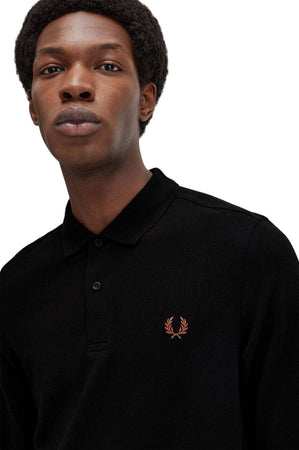 Fred-Perry-T-shirt-e-Polo-Nero-da-uomo