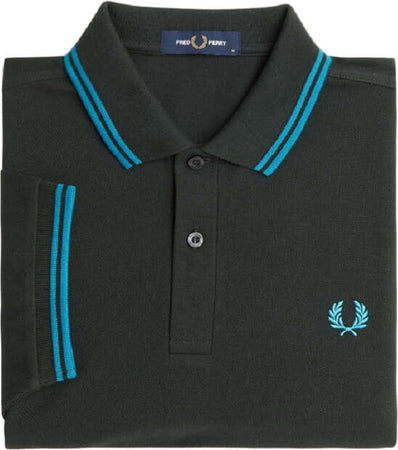 Fred-Perry-T-shirt-e-Polo-Verde-da-uomo