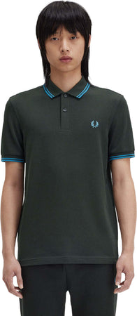 Fred-Perry-T-shirt-e-Polo-Verde-da-uomo