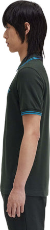 Fred-Perry-T-shirt-e-Polo-Verde-da-uomo