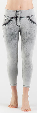 FREDDY-Pantaloni-Grigio-da-donna