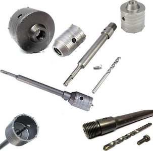 Fresa Carotatrice A Tazza Per Muro Da 30mm A 130mm + Asta Da 35 Cm Sds Plus Casa, arredamento e bricolage > Bricolage e fai da te > Elettroutensili > Punte per Trapano Trade Shop italia - Napoli, Commerciovirtuoso.it