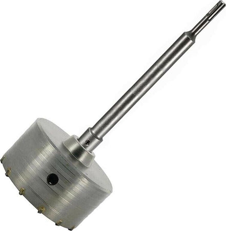 Fresa-Carotatrice-Tazza-150-Mm-Asta-Barra-Sds-Plus-60-M-Punta-Trapano-Tools